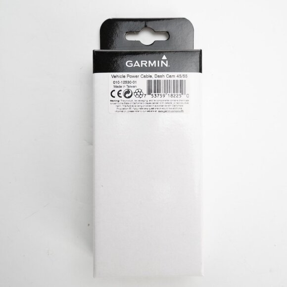 GARMIN Vehicle Power Cable Dash Cam 45/55 part # 010-12530-01 - Picture 3 of 5